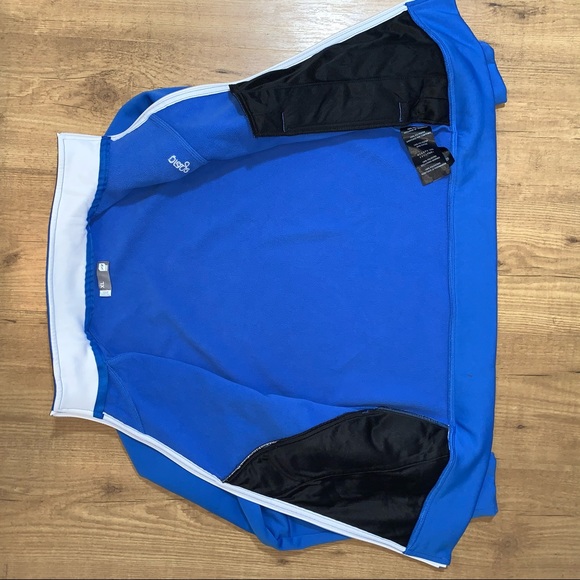 Orage Full Zip Tech Fleece Jacket Youth XL Blue - Picture 3 of 6